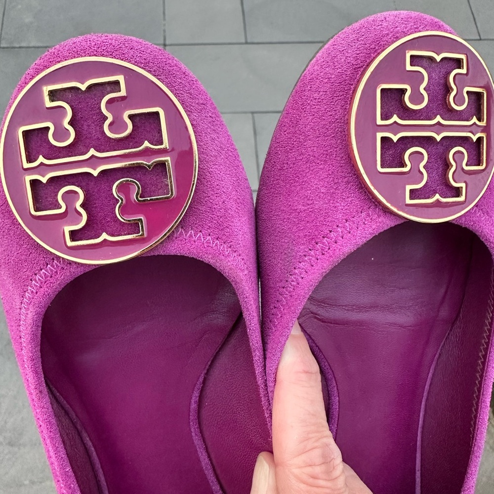 Tory Burch Iconic Reva Flats - Picture 9 of 9